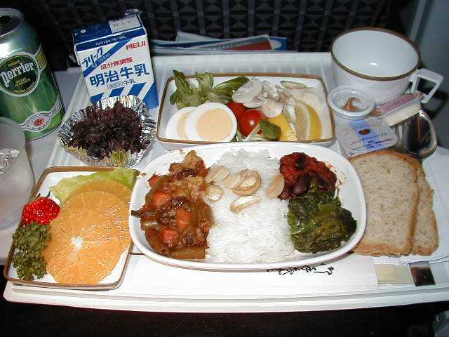 デルタ機内食その1
